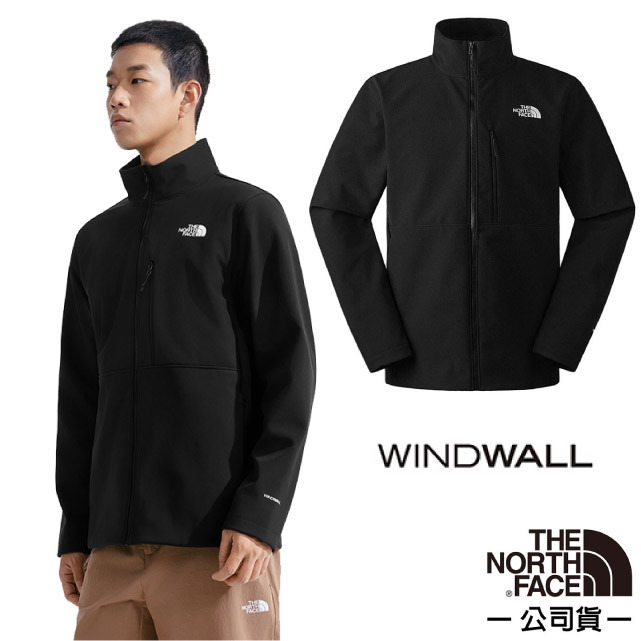 【The North Face】男 APEX BIONIC 3 防風防潑水保暖立領外套/83TE-4H0 宇宙黑✿30E010